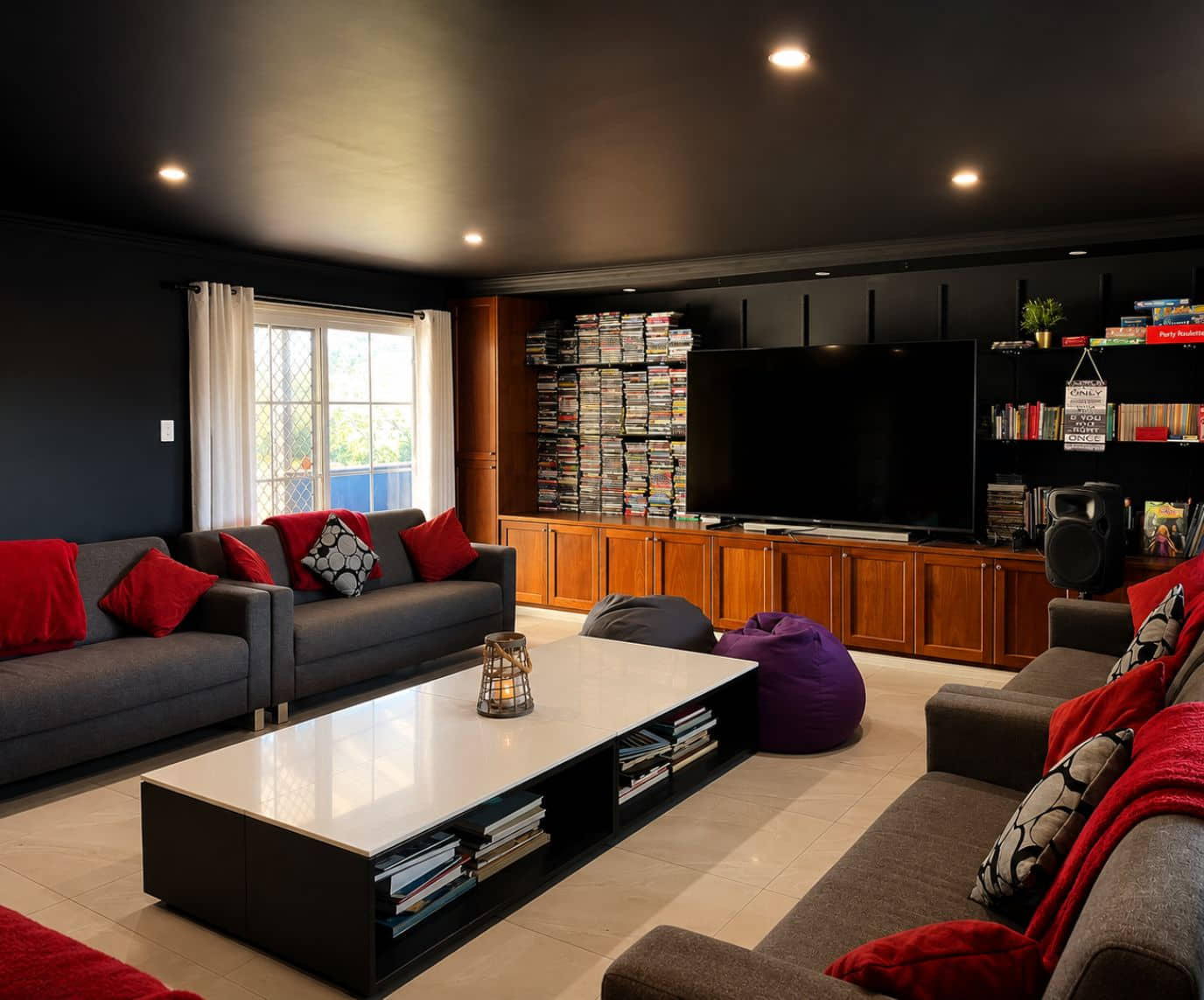 cinema_room_001 Berrima Retreat Group Accommodation for upto 55 Guests