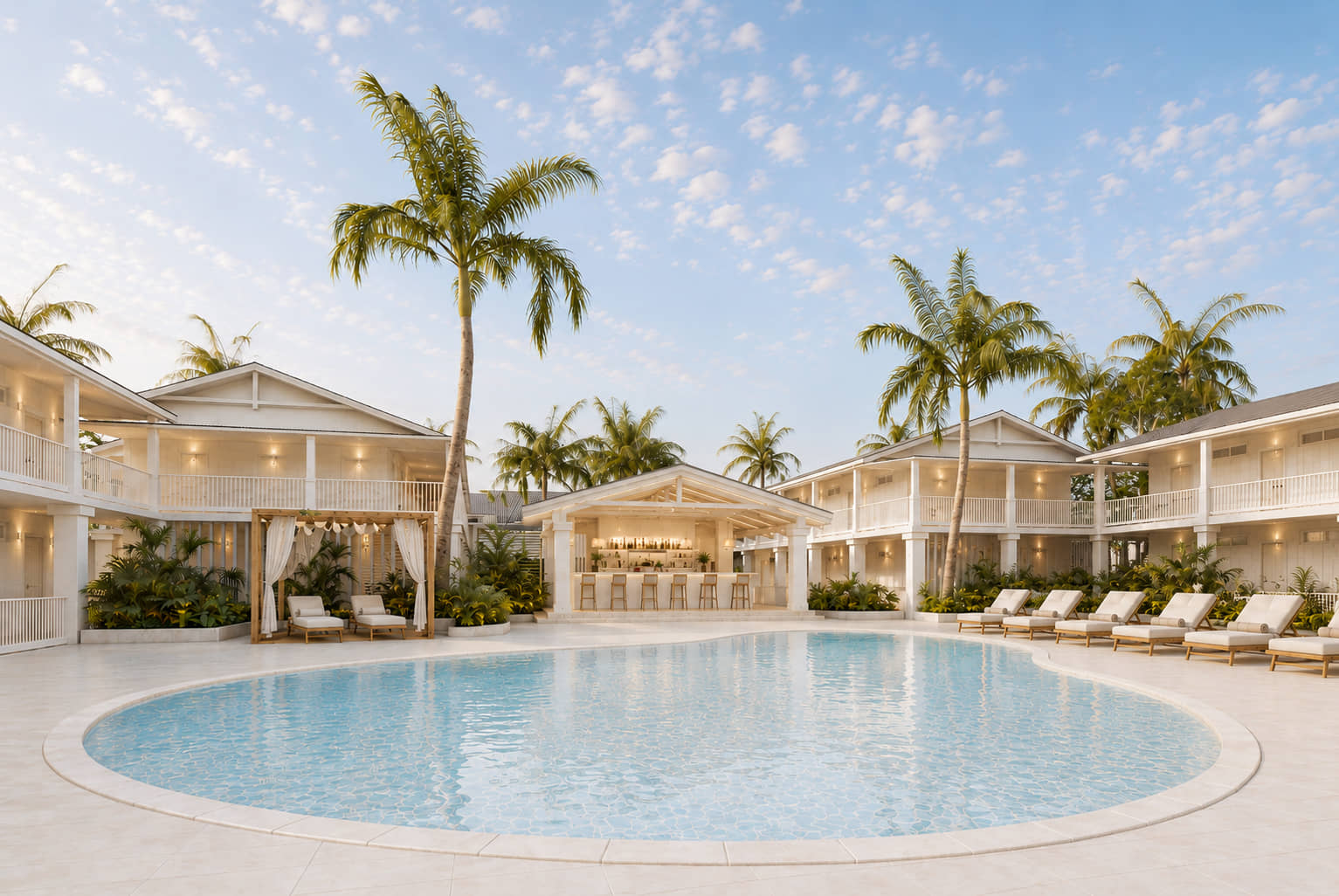 Pool-Render Eight Palm Cove – Palm Cove — Lot 40